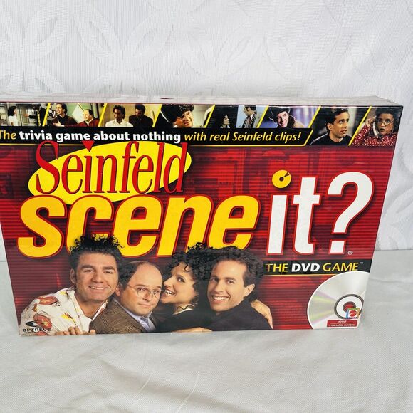 Seinfeld Scene It? DVD Trivia Game Brand New Factory Sealed Mattel 2008 - Picture 1 of 4